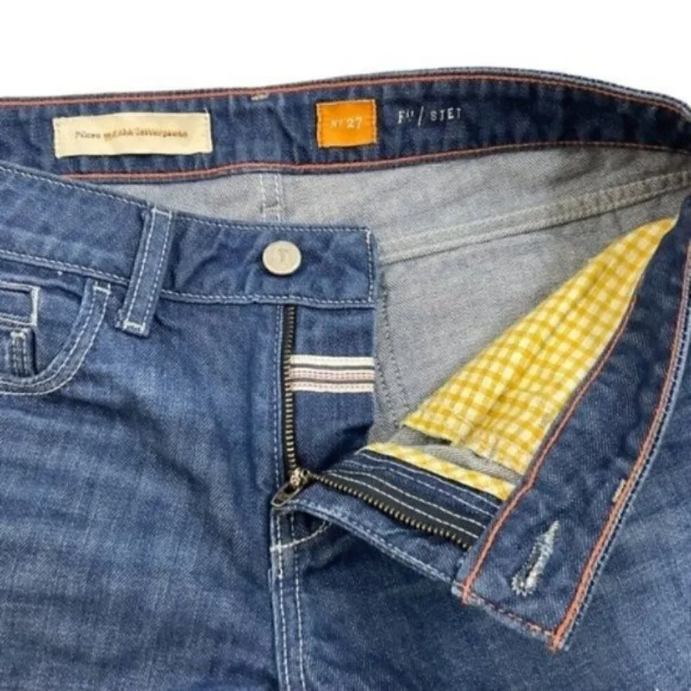 Anthropologie Pilcro & the Letterpress Fit /Stet distressed jagged cut shorts 27 - Picture 4 of 11